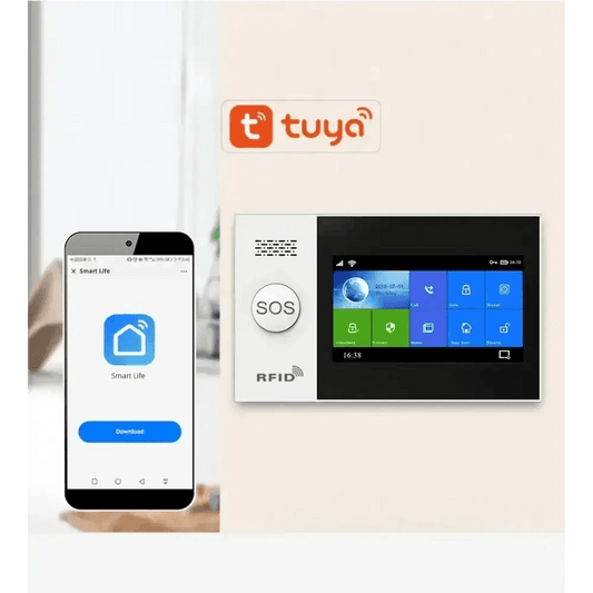 Home Security System with PIR Motion Sensor and Door Sensor - GiFTiFY