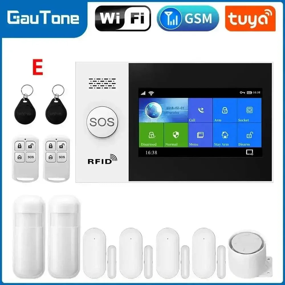 Home Security System with PIR Motion Sensor and Door Sensor - GiFTiFY