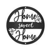 Home Sweet Home Metal Sign - Custom Metal Sign, Housewarming/Wedding Anniversary Gift - GiFTiFY