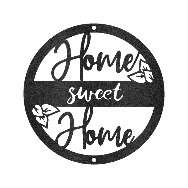 Home Sweet Home Metal Sign - Custom Metal Sign, Housewarming/Wedding Anniversary Gift - GiFTiFY