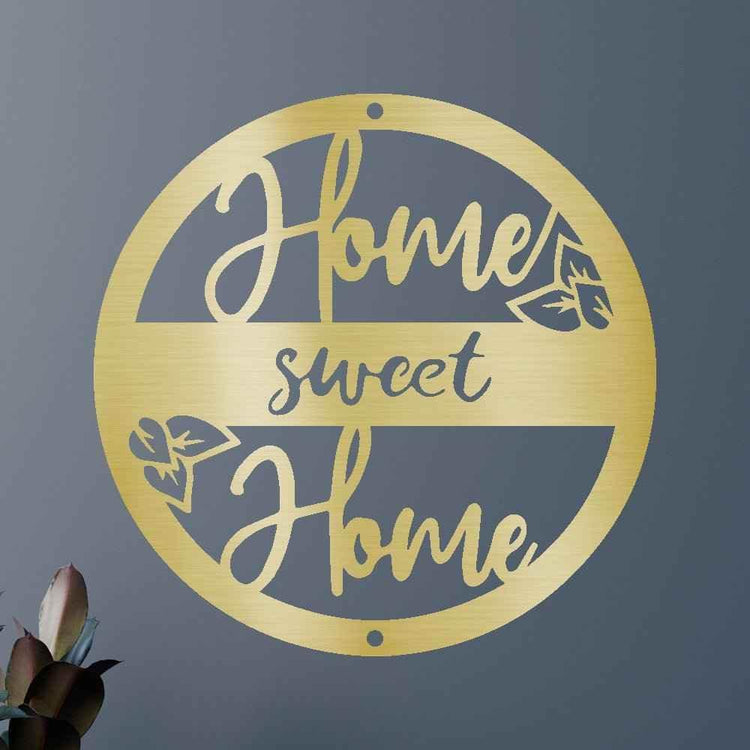 Home Sweet Home Metal Sign - Custom Metal Sign, Housewarming/Wedding Anniversary Gift - GiFTiFY