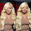 Honey Blonde wig Body Wave Lace Wig - GiFTiFY