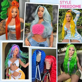 Honey Blonde wig Body Wave Lace Wig - GiFTiFY