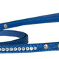 Dog, Puppy & Pet Designer Croc Leash, "One Row Clear Crystal"