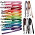 Dog, Puppy & Pet Designer Croc Leash, "One Row Clear Crystal"