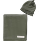 Moss Ribbed Stretch Swaddle