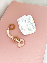 Peony Ribbed Changing Pad Cover - GiFTiFY