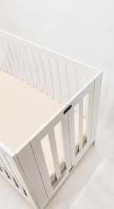 Oat Ribbed Crib Sheet - GiFTiFY