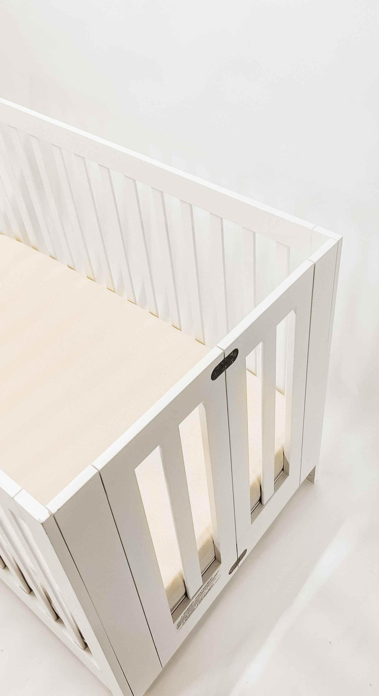 Oat Ribbed Crib Sheet - GiFTiFY