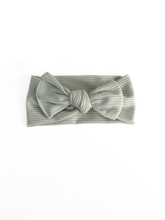 Seafoam Bow Headwrap