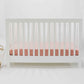 Peony Ribbed Crib Sheet