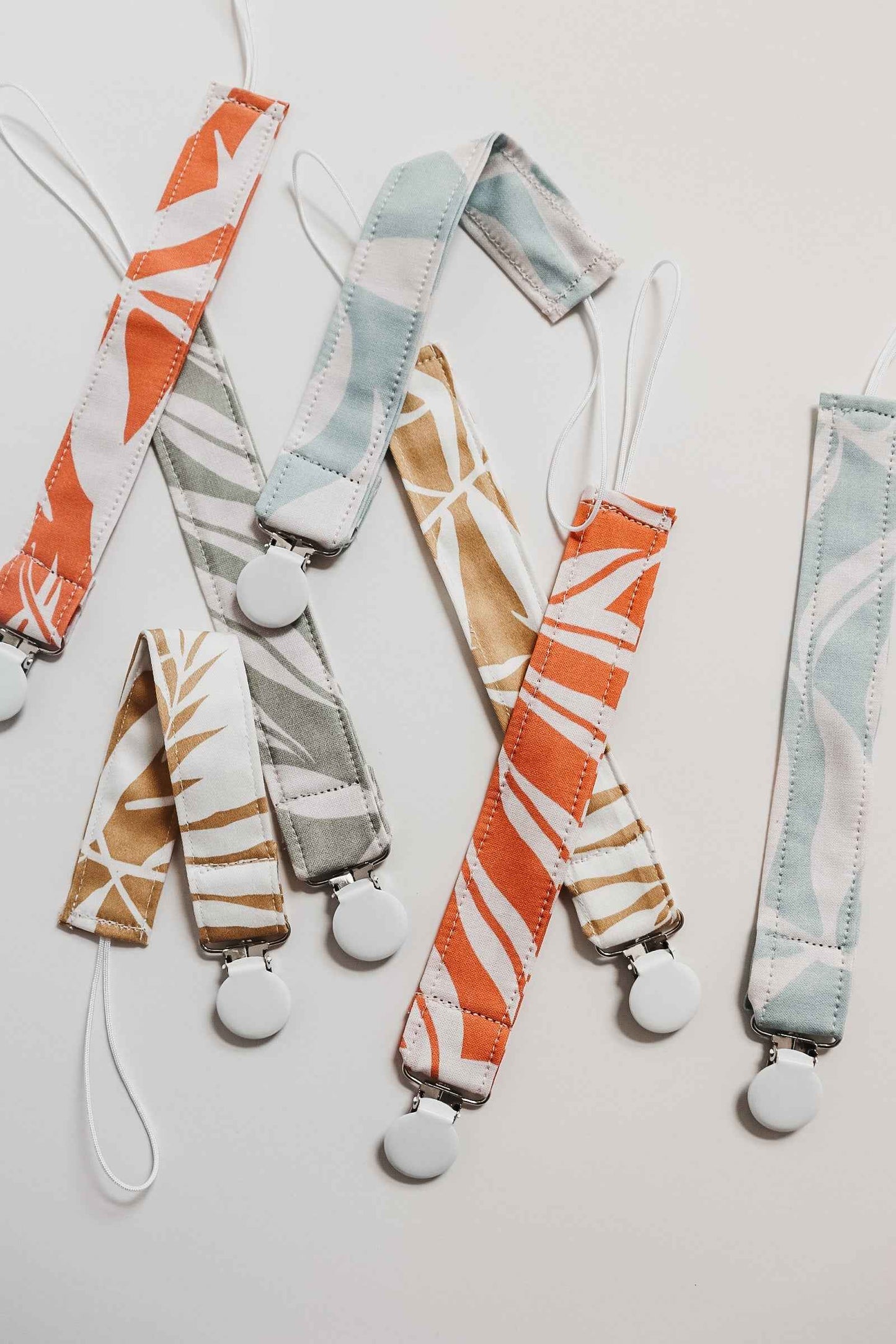 Gold Palm Pacifier Clip