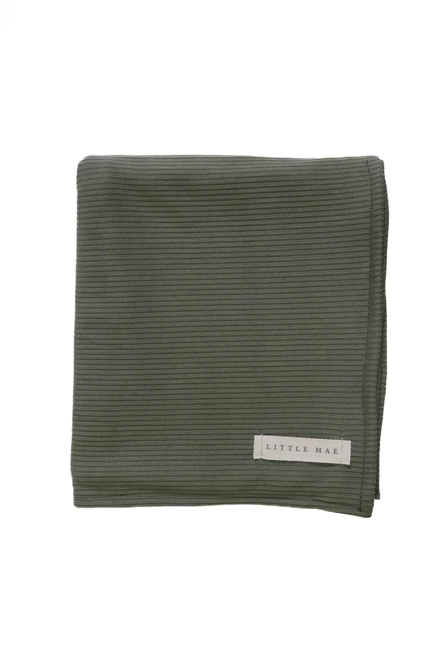 Moss Ribbed Stretch Swaddle - GiFTiFY
