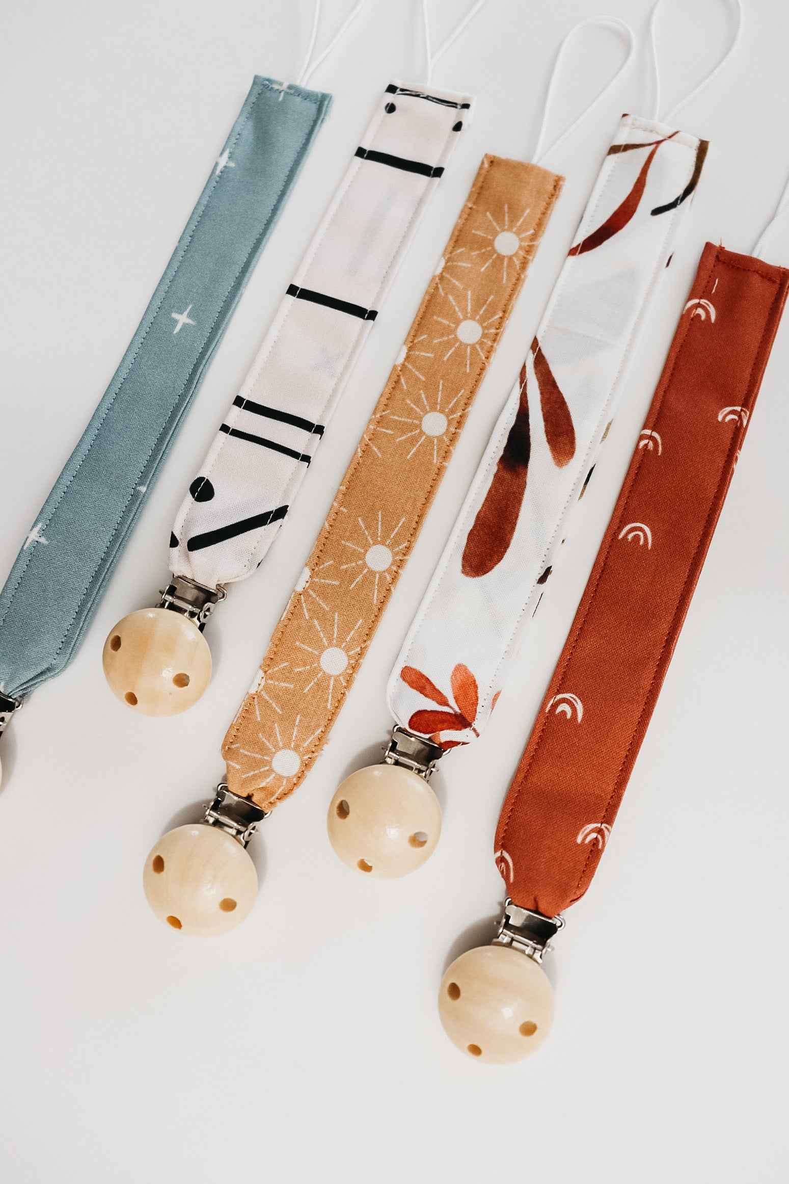 Rust Pacifier Clip