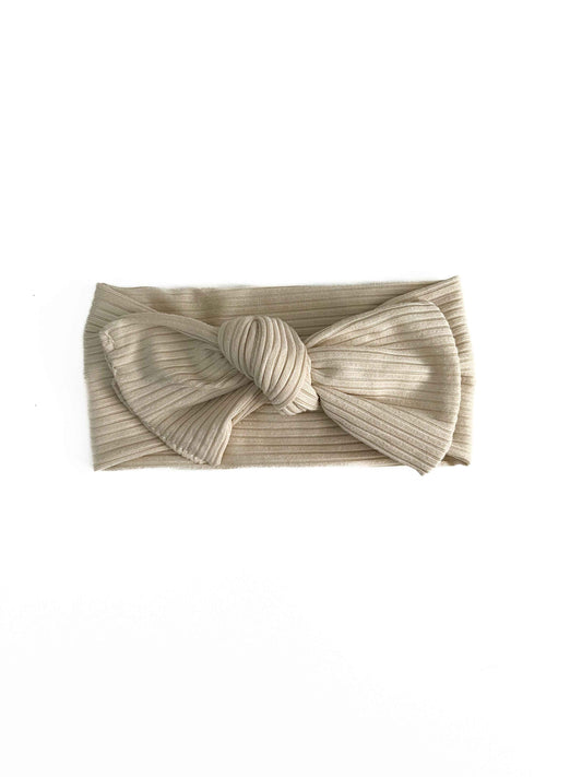 Oat Bow Headwrap