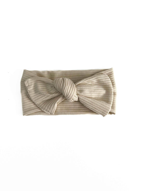 Oat Bow Headwrap - GiFTiFY