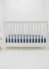 River Ribbed Crib Sheet - GiFTiFY