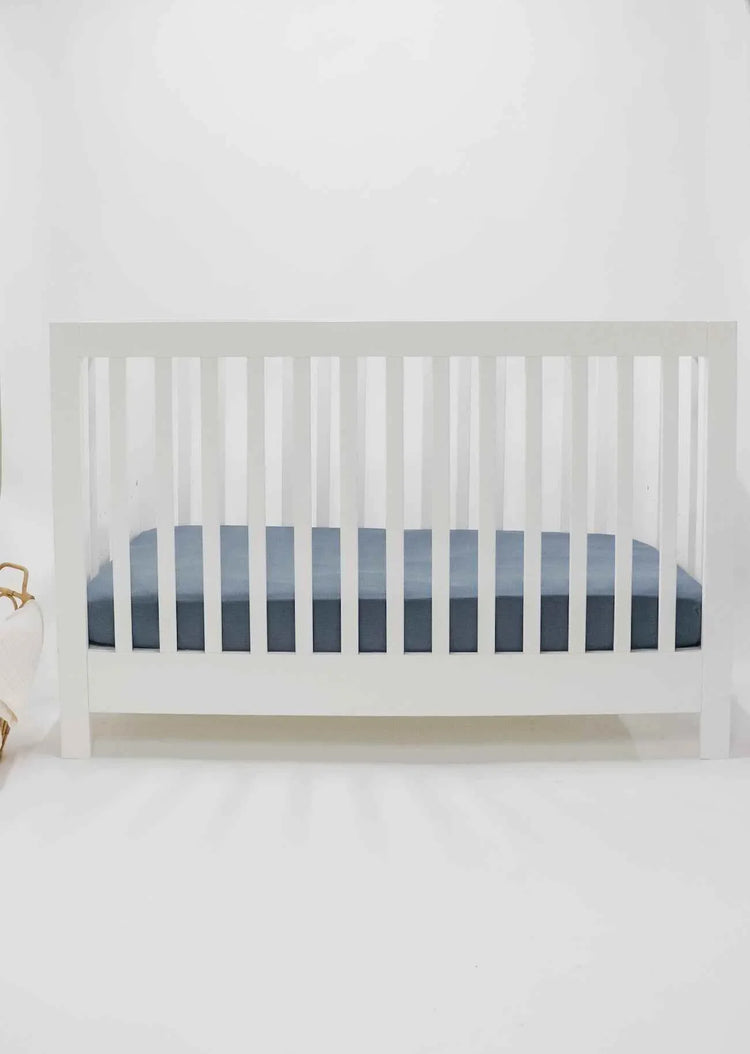 River Ribbed Crib Sheet - GiFTiFY