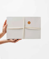 Oat Ribbed Gift Box - GiFTiFY