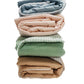 Chestnut Gingham Quilted Blanket