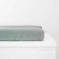 Seafoam Ribbed Changing Pad Cover