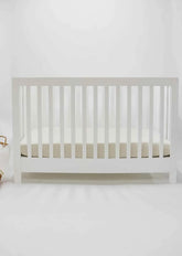 Oat Ribbed Crib Sheet - GiFTiFY