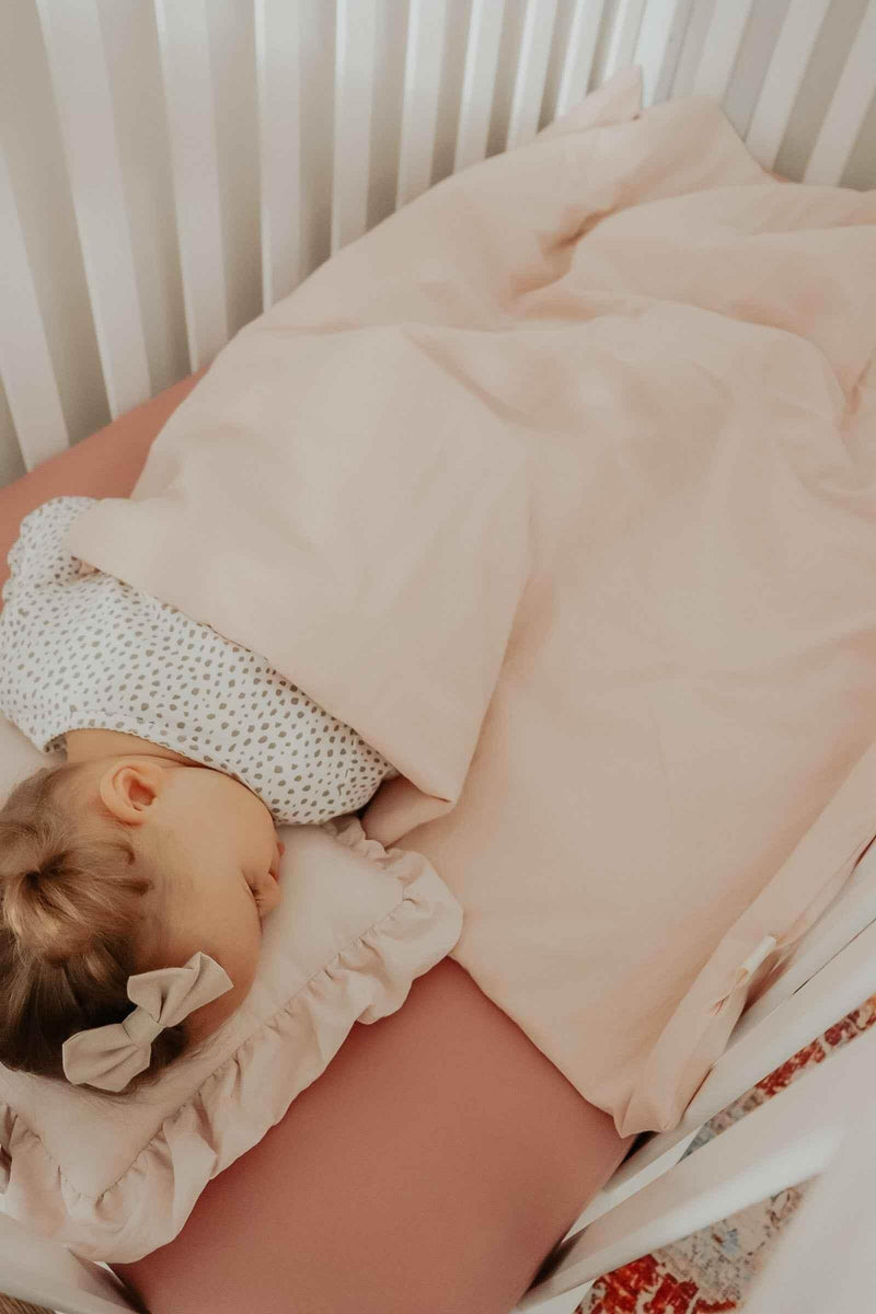Poppy Crib Quilted Blanket by Little Mae & Co