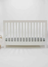 Seafoam Ribbed Crib Sheet - GiFTiFY