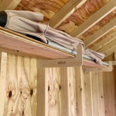 Shed Tool Organizer – Step Ladder & Yard Tool Storage Rack - GiFTiFY