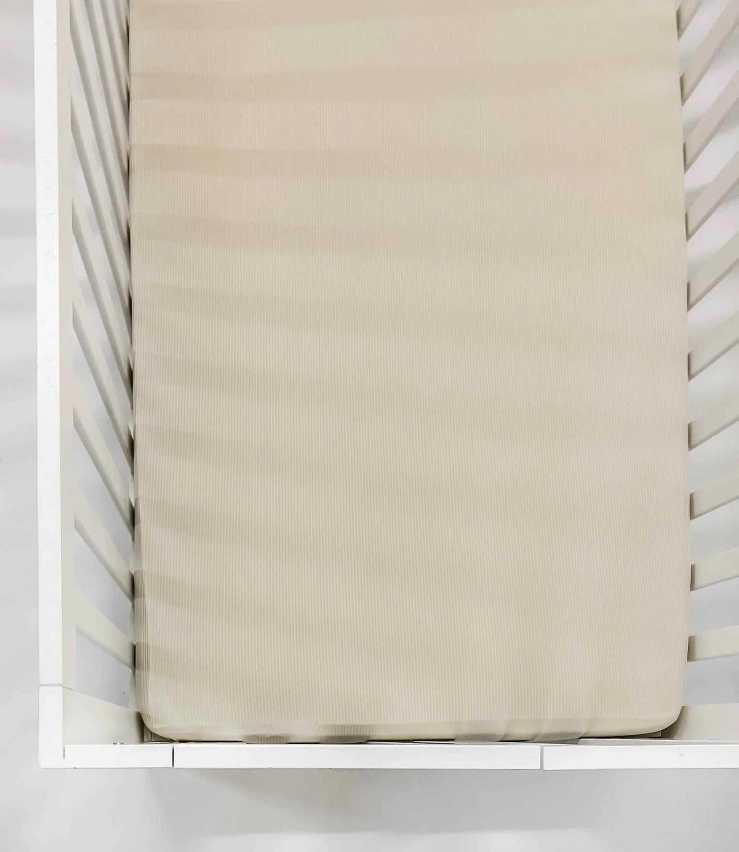 Oat Ribbed Crib Sheet - GiFTiFY