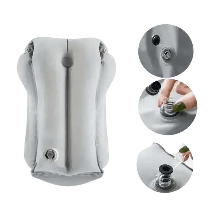 Inflatable Travel Pillow Designed Air Cushion - GiFTiFY