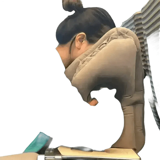 Inflatable Travel Pillow Designed Air Cushion - GiFTiFY