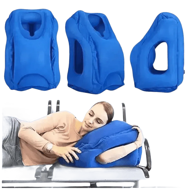 Inflatable Travel Pillow Designed Air Cushion - GiFTiFY