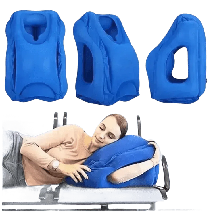 Inflatable Travel Pillow Designed Air Cushion - GiFTiFY
