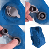 Inflatable Travel Pillow Designed Air Cushion - GiFTiFY