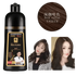 Instant Coloring Shampoo for Natural Black Color purple grey hair men Hair Coloring by Appliances Factory Store