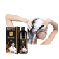 Instant Coloring Shampoo for Natural Black Color purple grey hair men - GiFTiFY