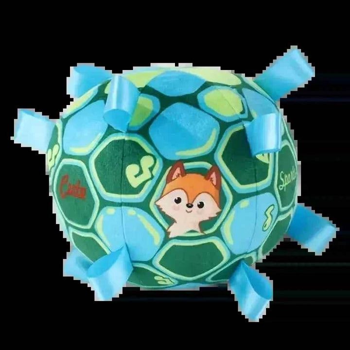 Interactive Ball Dog Toy For Aggressive Chewers Training Decompress Bite Resistant Plush Handle Dog Toys With Bells Pet Supplies - GiFTiFY