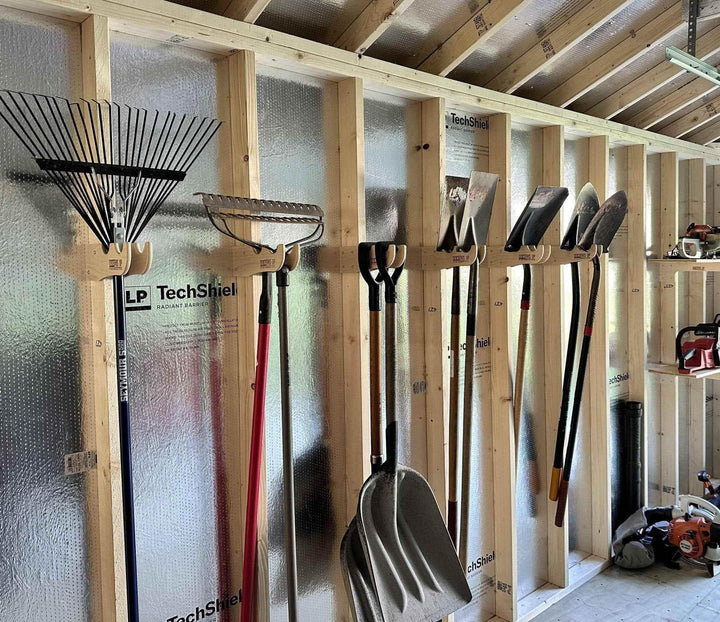 Garden Tool Organizer – Shed Storage Rack for Yard Tools - GiFTiFY