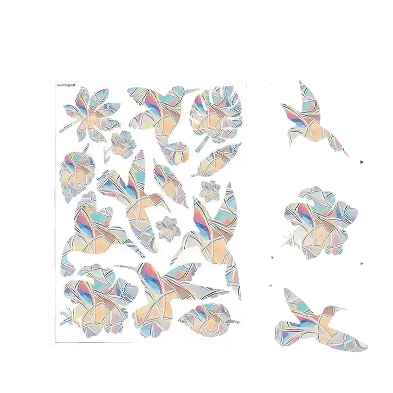 Iridescent Butterfly Sun Catcher Window Stickers - GiFTiFY