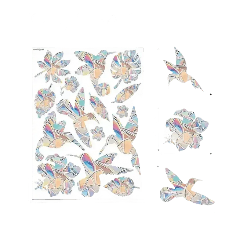 Iridescent Butterfly Sun Catcher Window Stickers - GiFTiFY