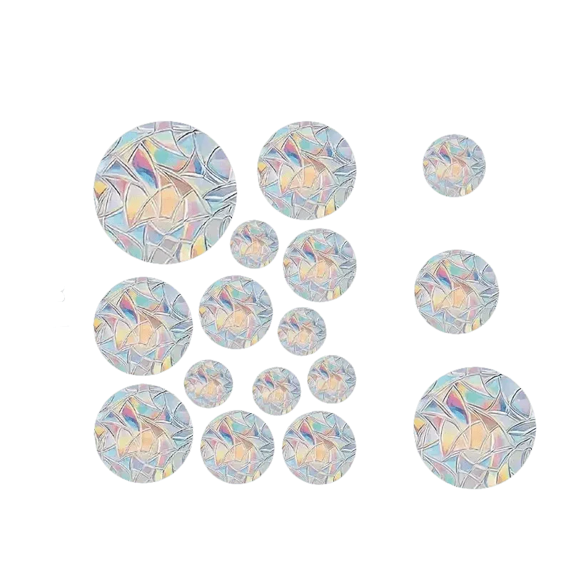 Iridescent Butterfly Sun Catcher Window Stickers - GiFTiFY