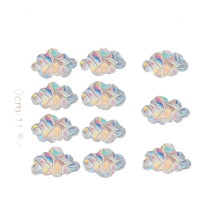 Iridescent Butterfly Sun Catcher Window Stickers - GiFTiFY