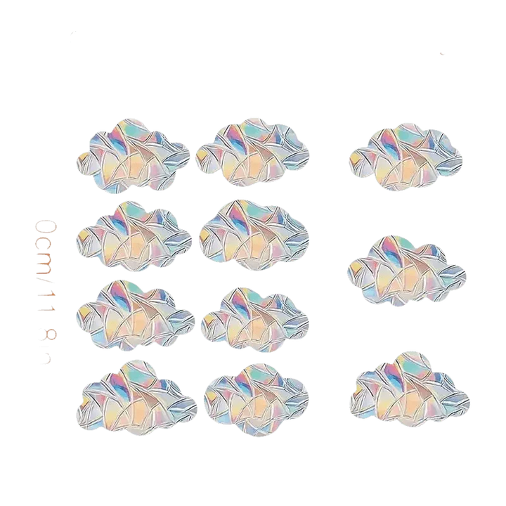Iridescent Butterfly Sun Catcher Window Stickers - GiFTiFY