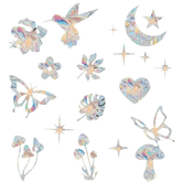 Iridescent Butterfly Sun Catcher Window Stickers - GiFTiFY