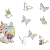 Iridescent Butterfly Sun Catcher Window Stickers - GiFTiFY