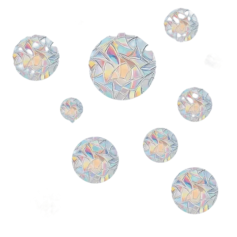 Iridescent Butterfly Sun Catcher Window Stickers - GiFTiFY