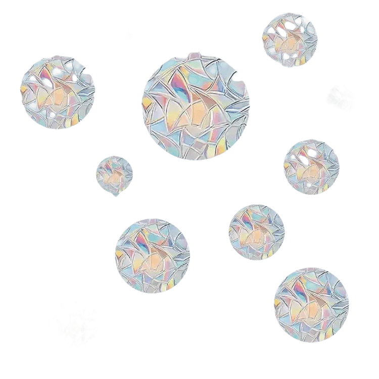 Iridescent Butterfly Sun Catcher Window Stickers - GiFTiFY