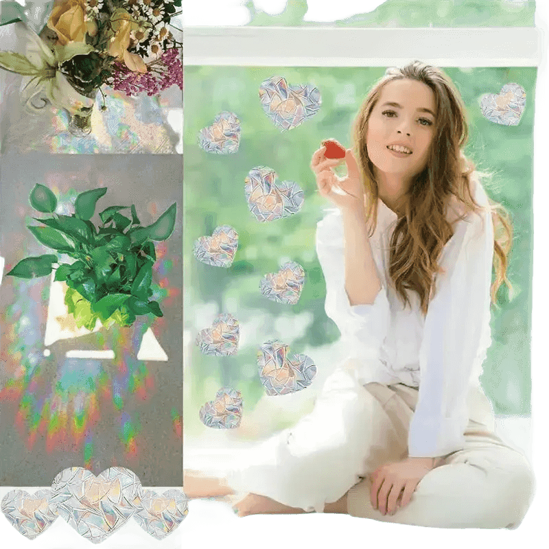 Iridescent Butterfly Sun Catcher Window Stickers - GiFTiFY