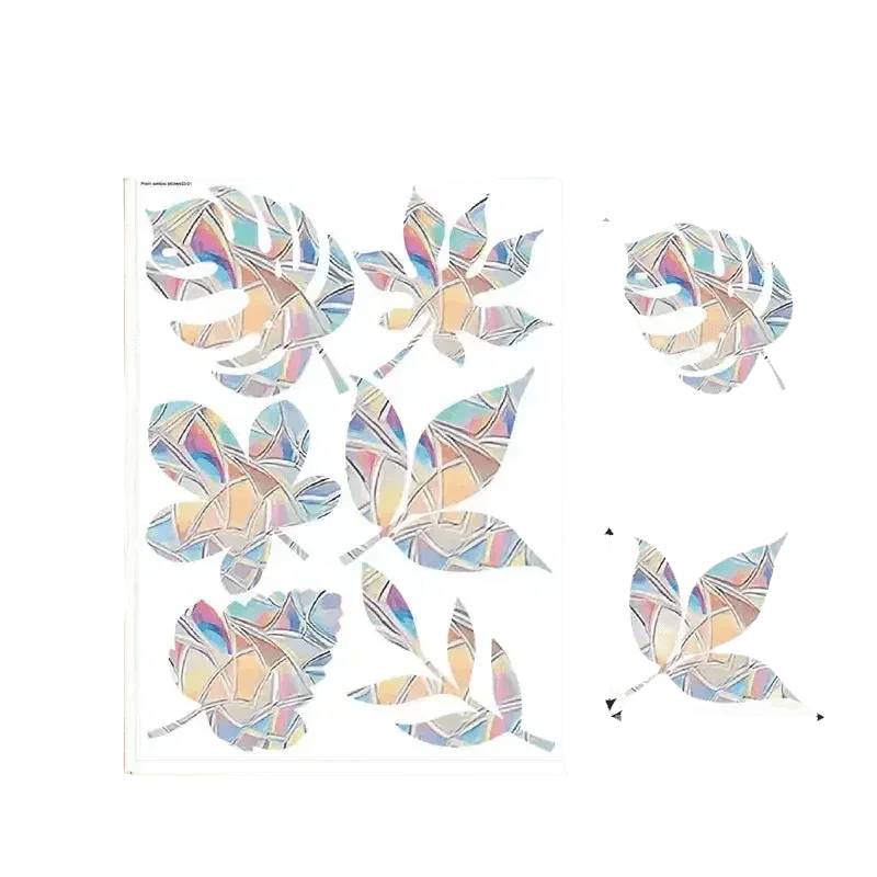 Iridescent Butterfly Sun Catcher Window Stickers - GiFTiFY